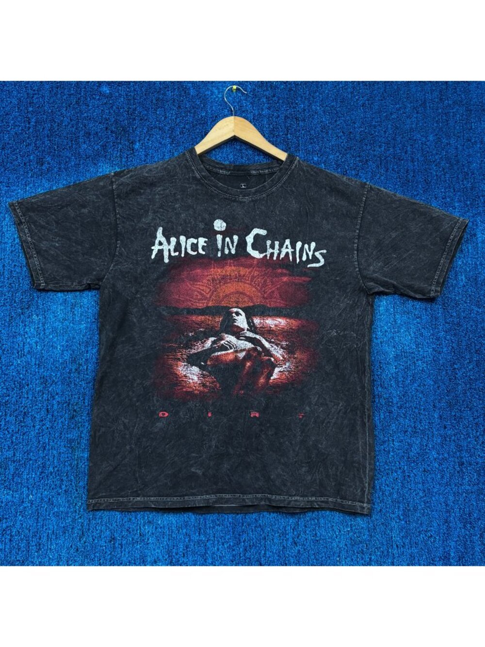 Alice In Chains Dirt Rock Mineral Wash T-Shirt Size Large